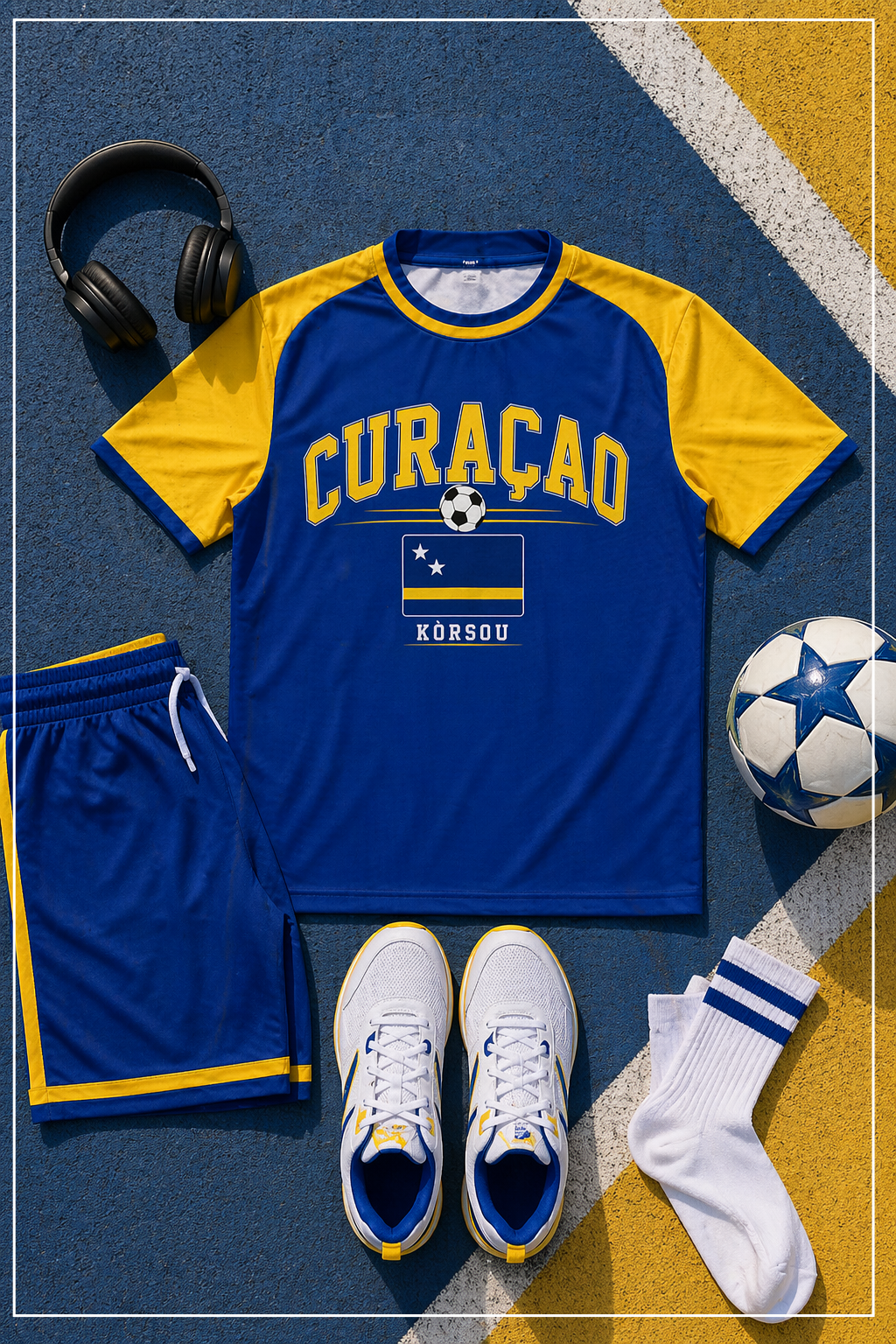 Curaçao T-shirt – Estilo Deportivo i Streetwear di Kòrsou