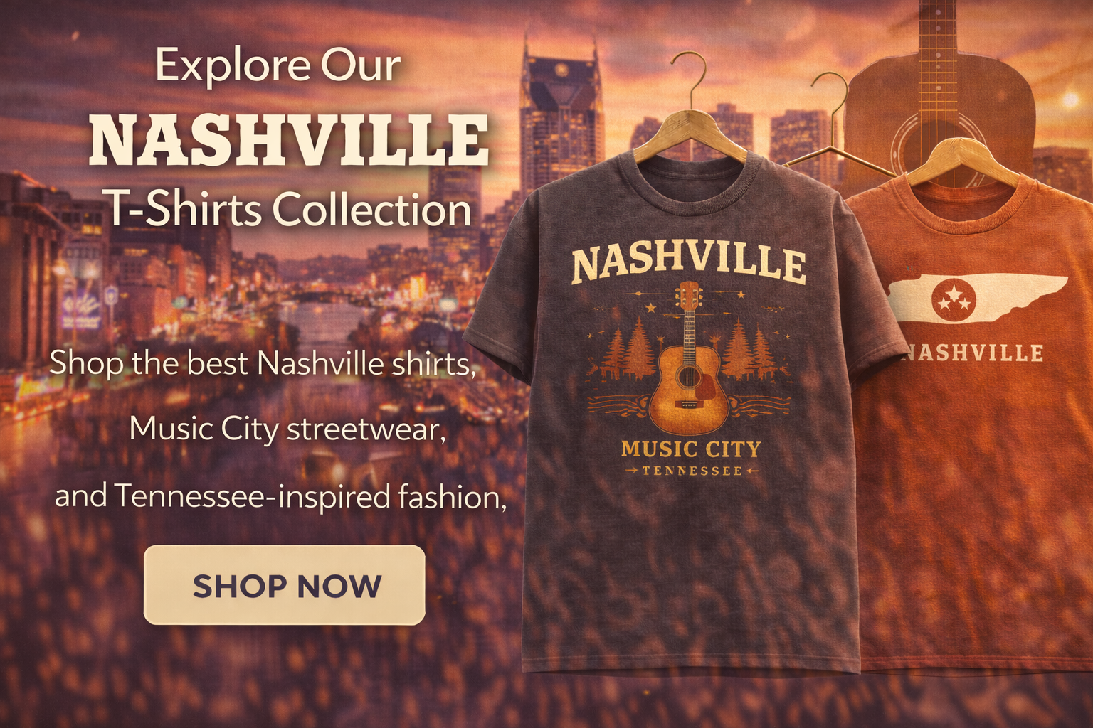 Best Nashville T Shirts – Music City Graphic Tees Tennessee Streetwear