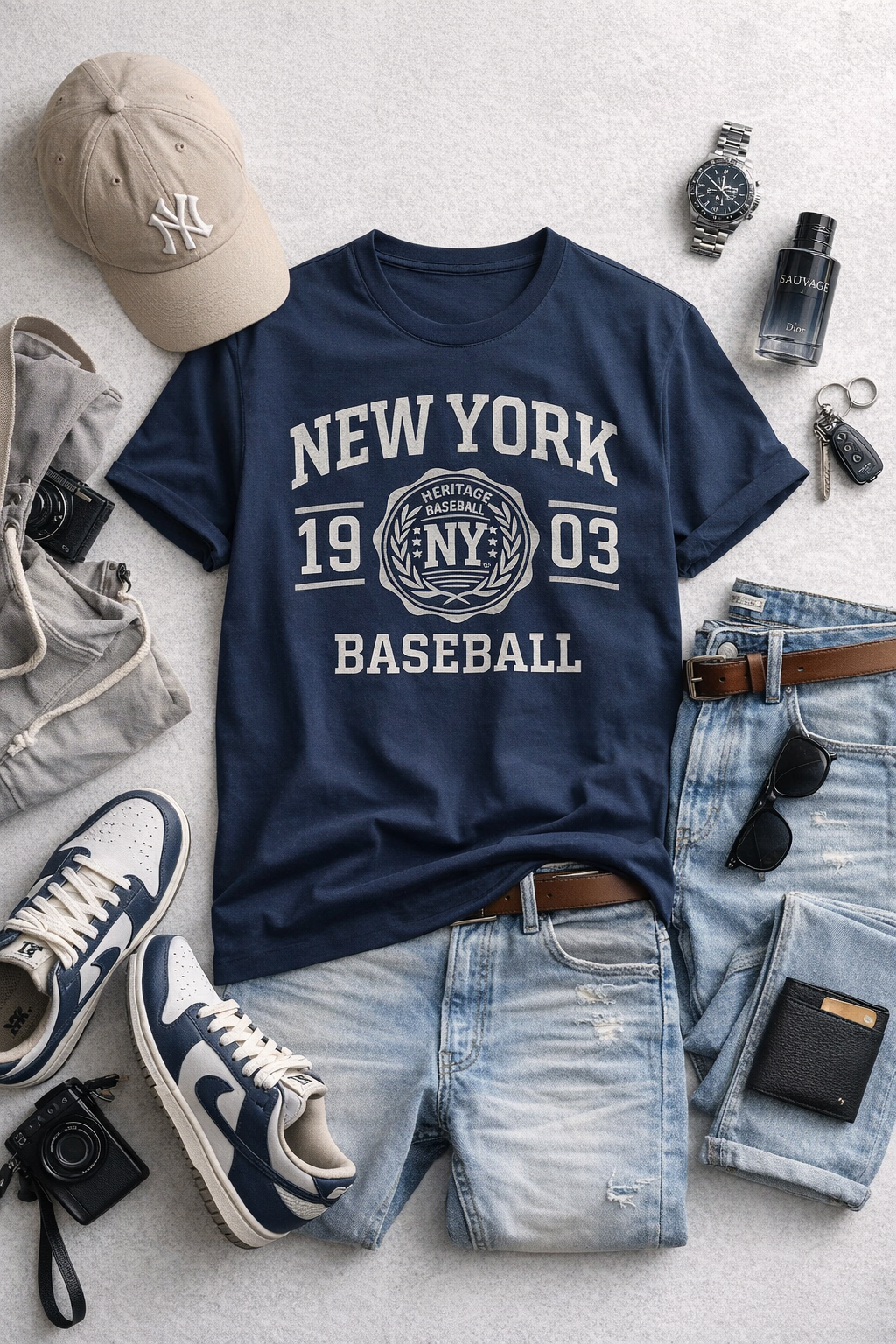 New York Baseball Shirt: The Heritage Sports Tee That Makes Casual Style Look Effortless