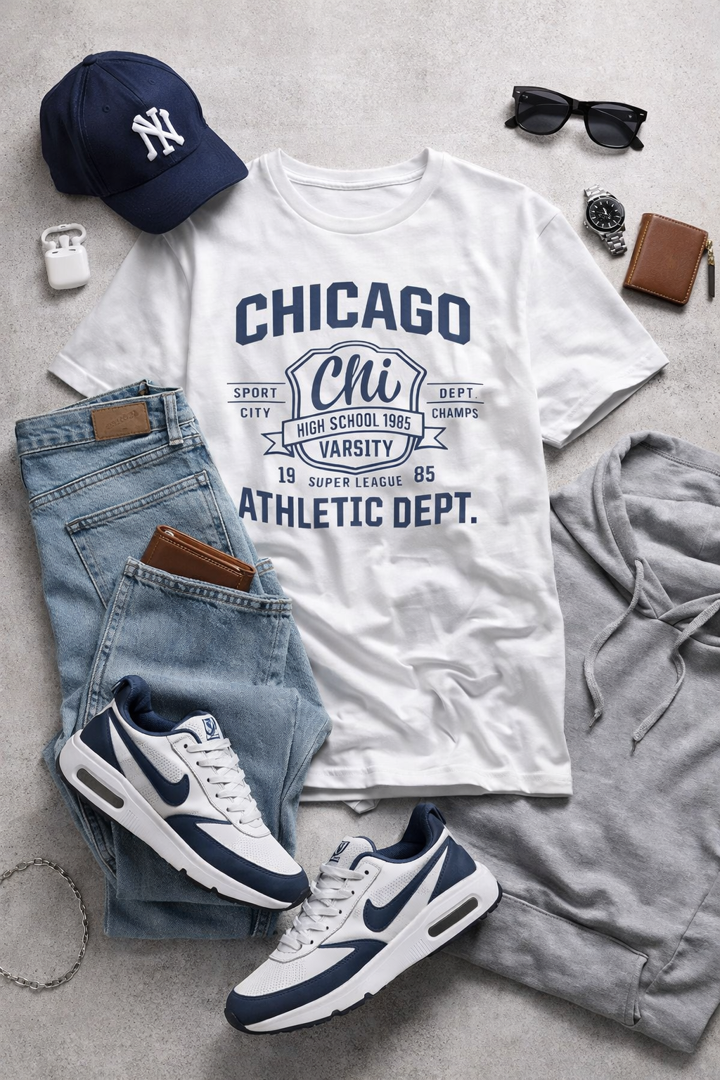 Chicago Varsity Shirt Style Guide: How to Wear Athletic Streetwear with a Clean Everyday Look