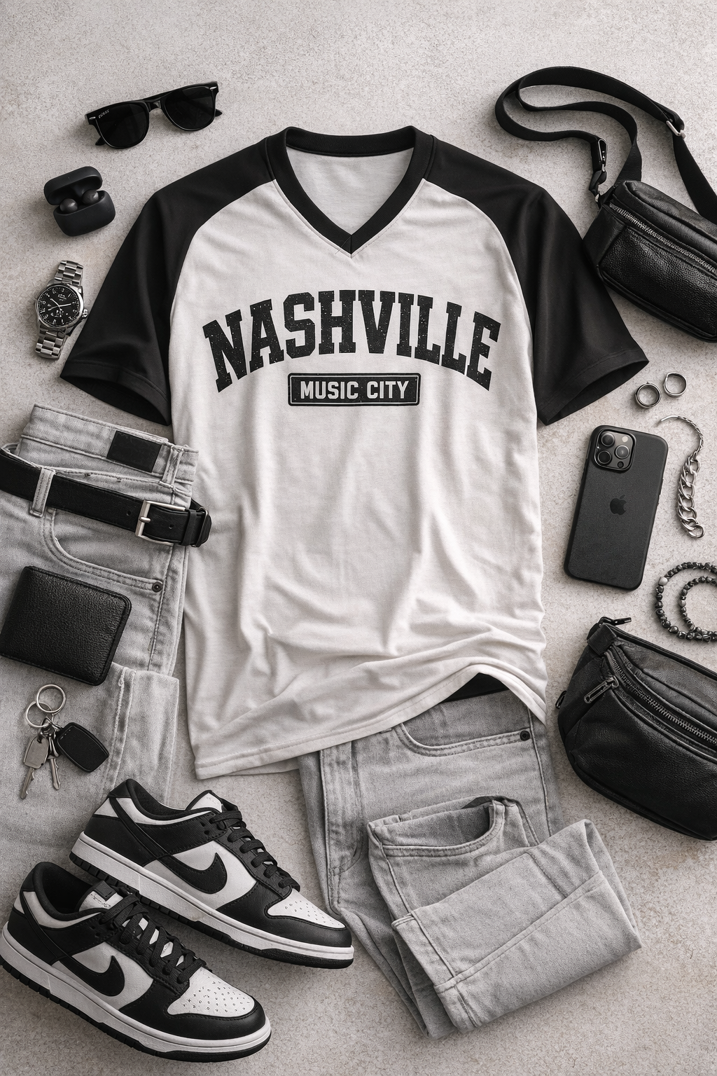 Nashville Music City Shirt: The Best Graphic Tee for Streetwear, Travel Outfits, and Everyday City Style