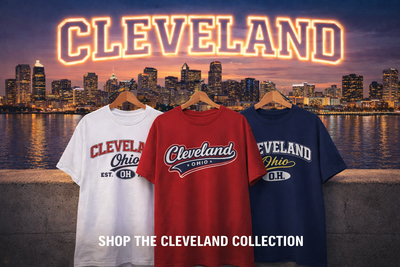 Cleveland Ohio Shirts and Retro City Graphic Tees Collection
