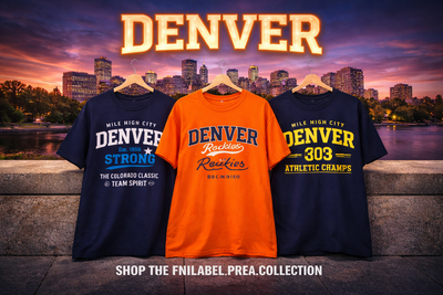Denver T Shirts Collection – Vintage Varsity and Athletic Streetwear