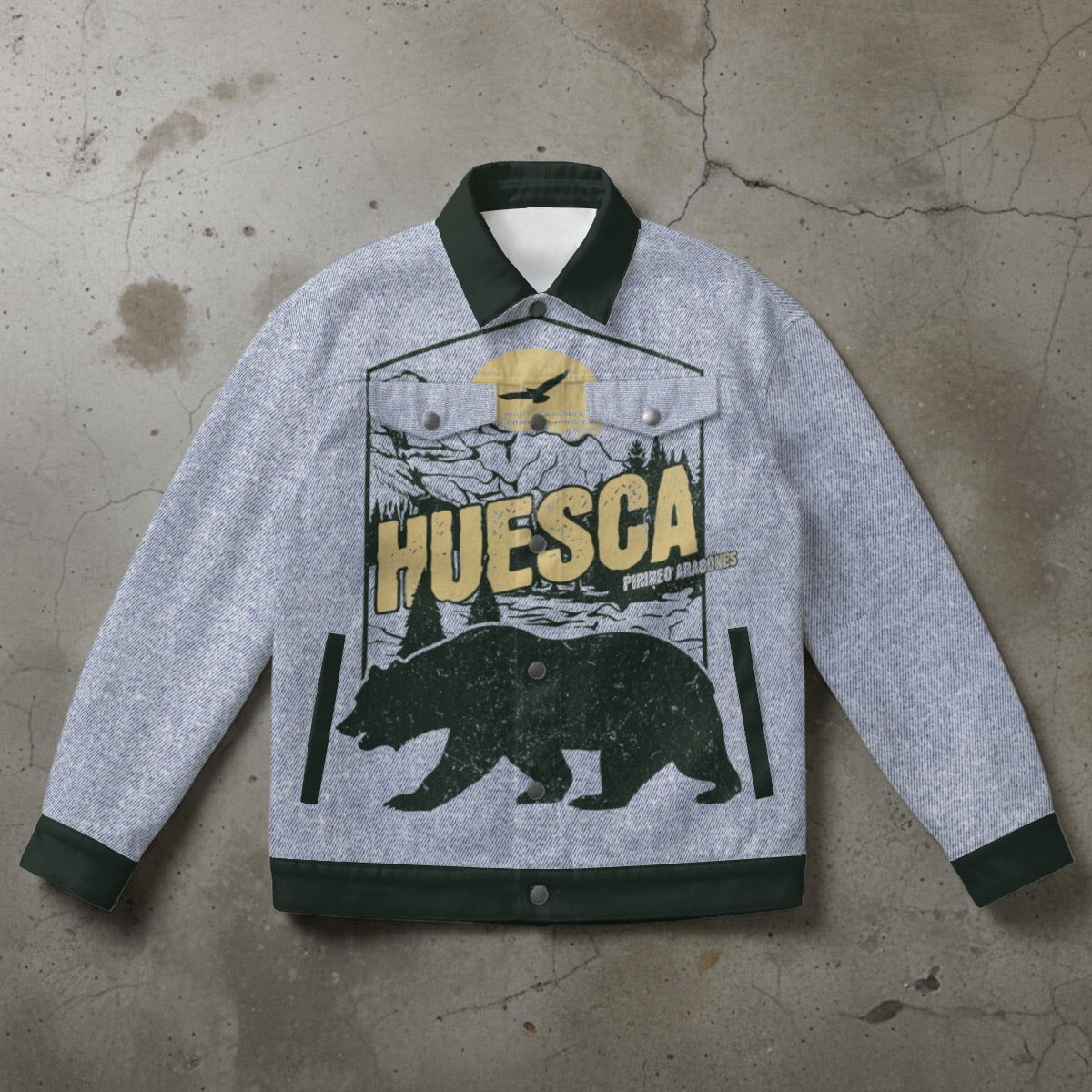 Chaqueta HUESCA Estilo Vintage Outdoor – Moda Urbana Inspirada en los Pirineos