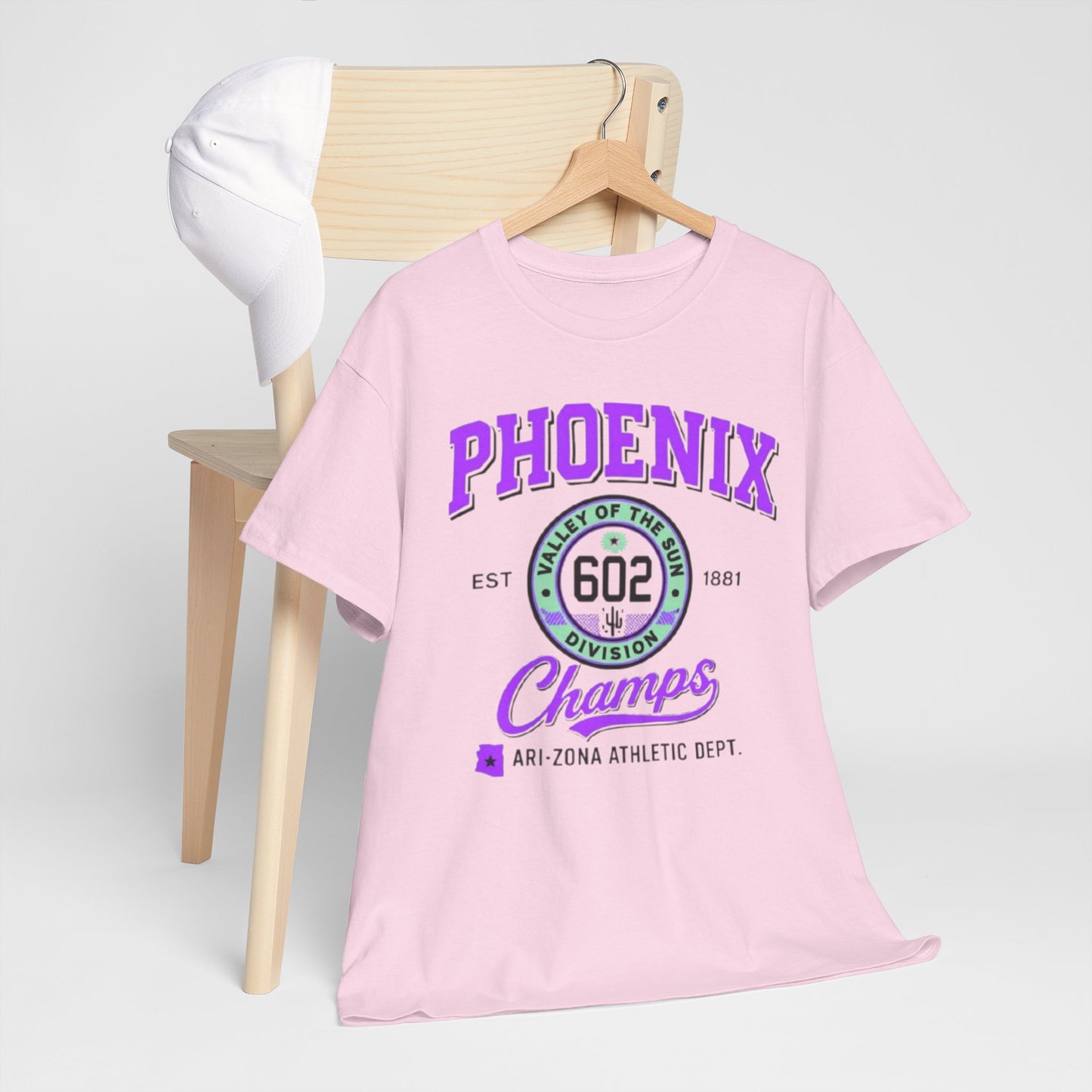 Phoenix 602 Champs T-Shirt — Arizona Athletic Dept. Vintage Sport Tee