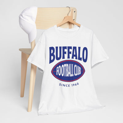 Lavender Buffalo Football Club Tee — Retro Sports Shirt (Since 1960)