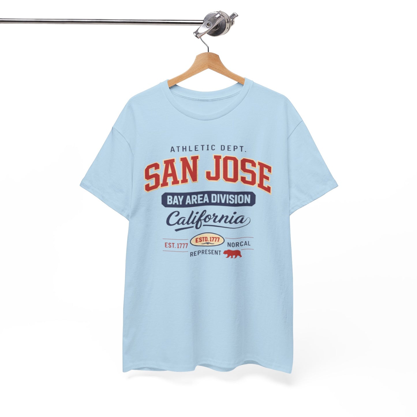 San Jose streetwear Bay Area Athletic T-Shirt — California college style graphic Tee