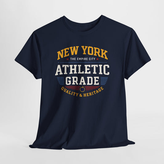 New York Athletic Grade T-Shirt — Retro Collegiate Sports Tee