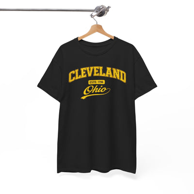 Cleveland Ohio Vintage Script Tee — Retro T-Shirt