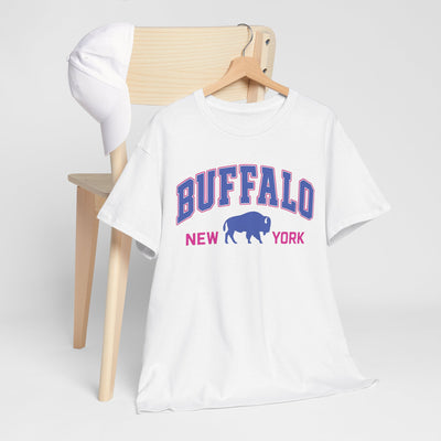 Lavender Buffalo New York Graphic T-Shirt — Retro City Tee