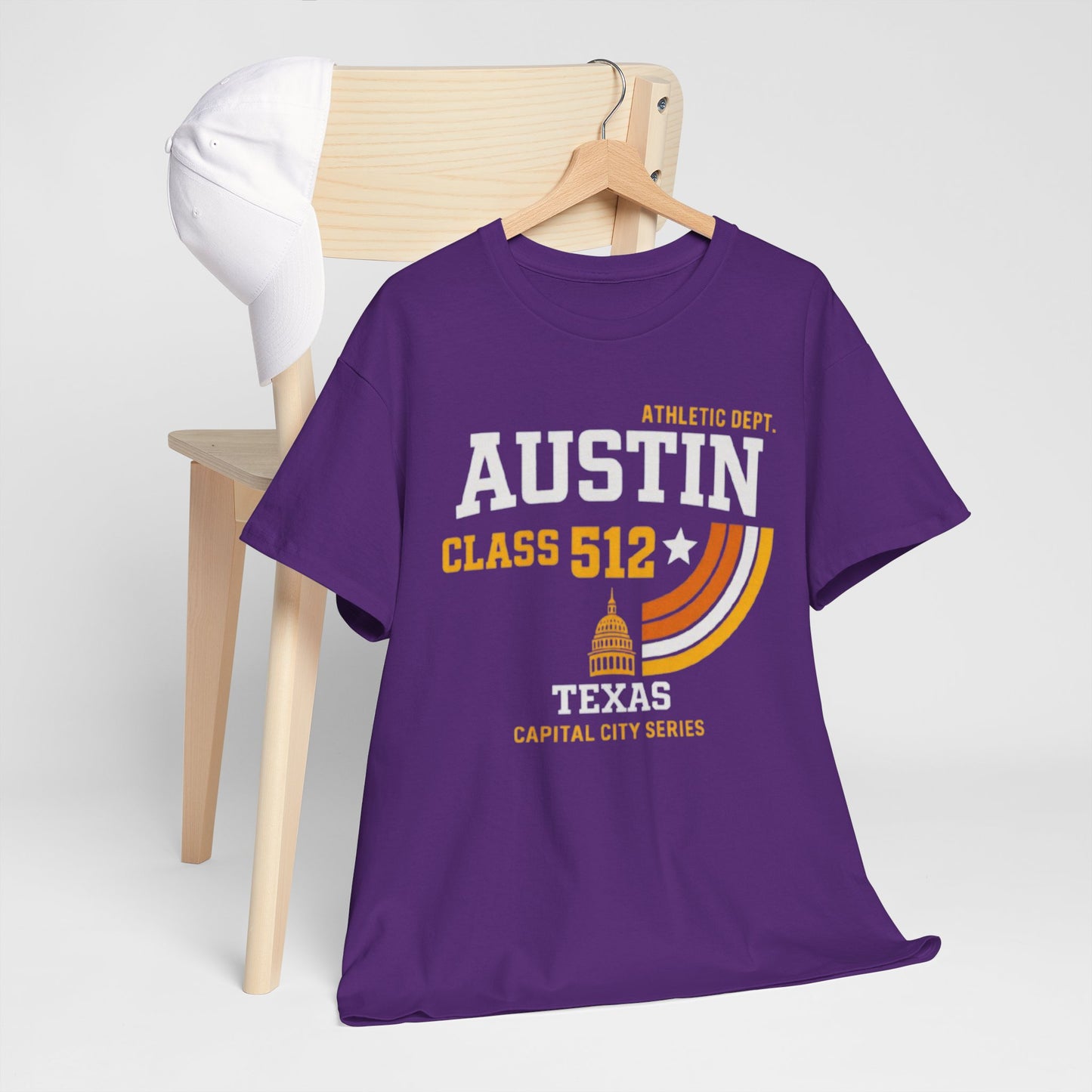 Lavender Austin Class 512 Graphic T-Shirt – Capital City Athletic Streetwear Tee