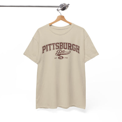 Pittsburgh PA Vintage Collegiate T‑Shirt Urban graphic tee aesthetics