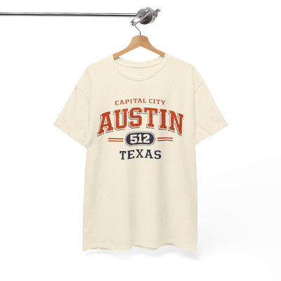 White Smoke Austin Texas 512 Graphic T-Shirt – Capital City Vintage Varsity Streetwear Tee