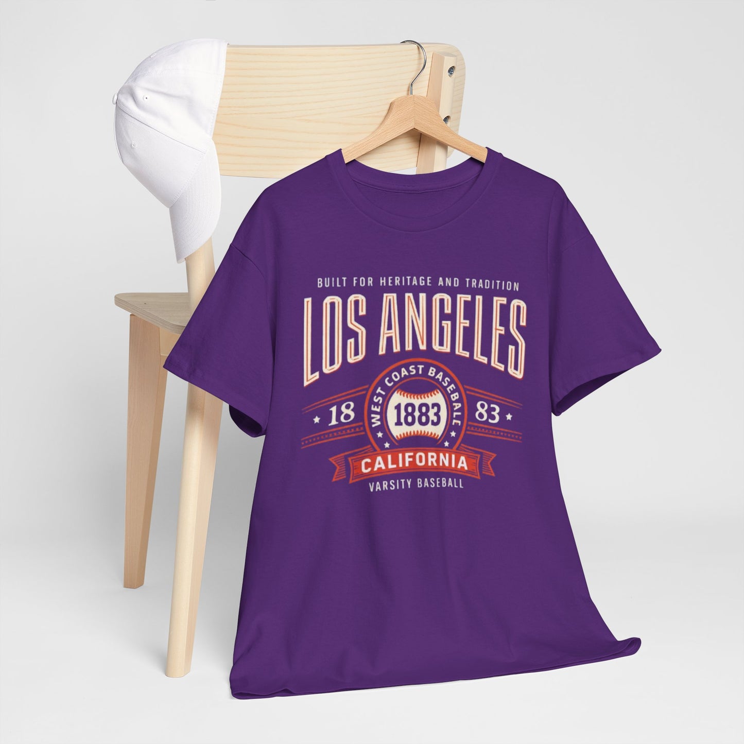 Los Angeles 1883 Varsity Baseball T-Shirt
