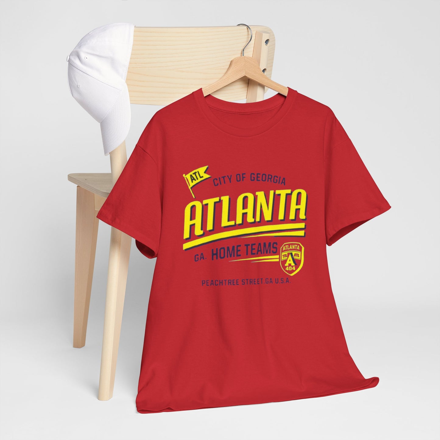 Atlanta City Tee — 'Atlanta' Retro Script Graphic T‑Shirt