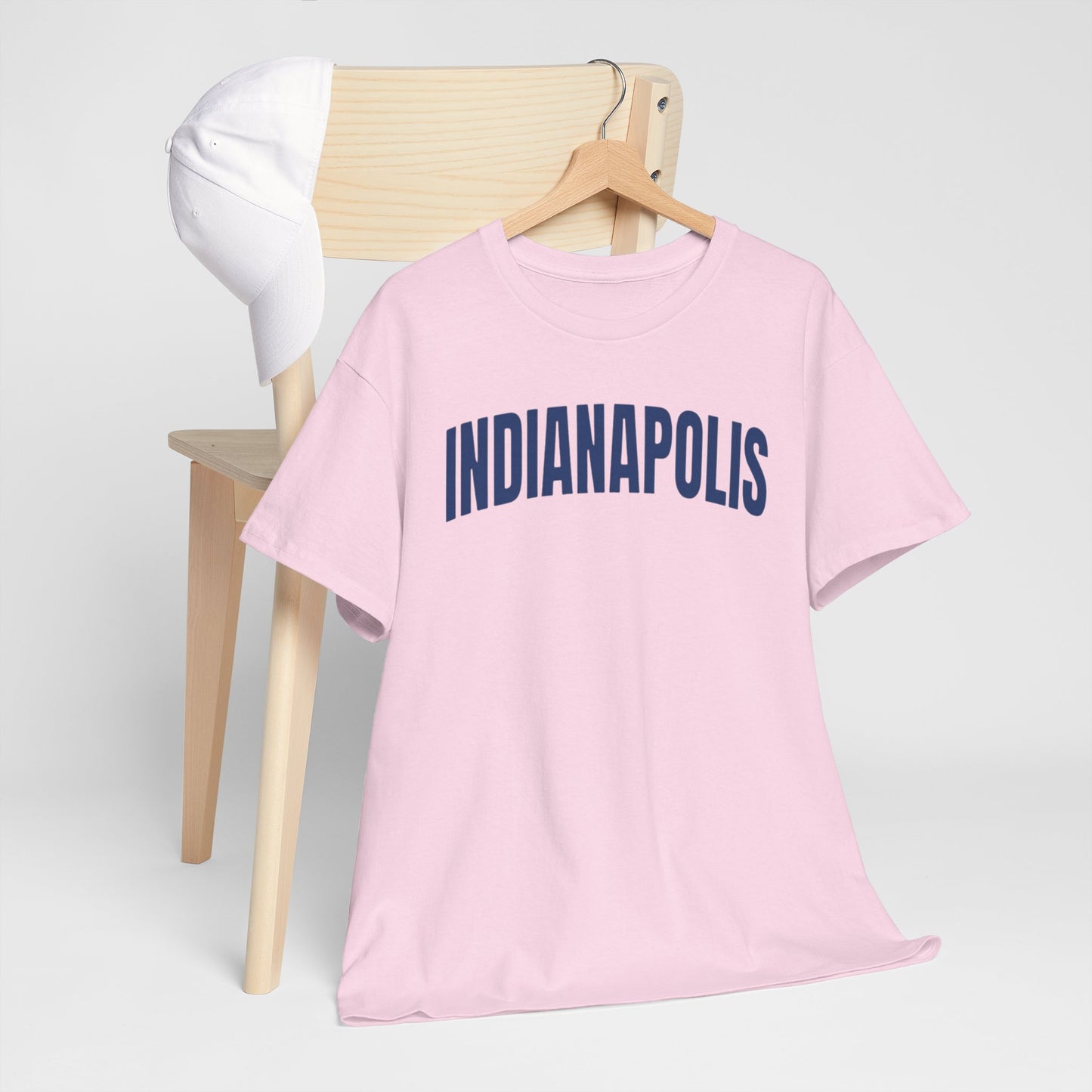 Misty Rose Indianapolis Colts Classic Tee — City Graphic T-Shirt