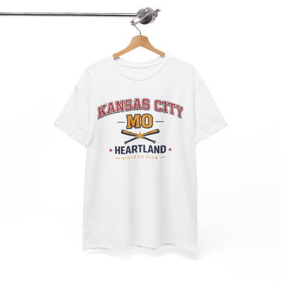 White Smoke Kansas City MO Heartland Baseball Tee