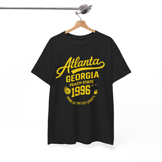 Atlanta Georgia 1996 T-Shirt — Peach State Vintage Sports Tee