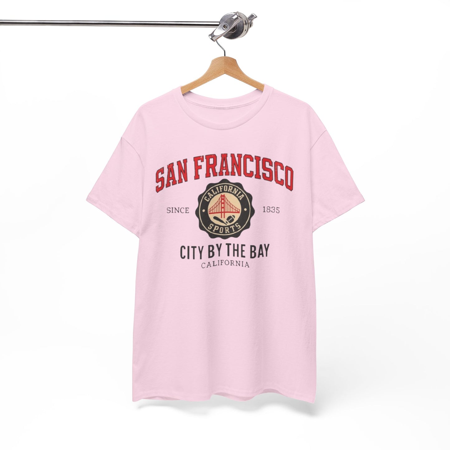 White Smoke City by the Bay San Francisco Sports Heritage T-Shirt – California Urban Graphic Tee