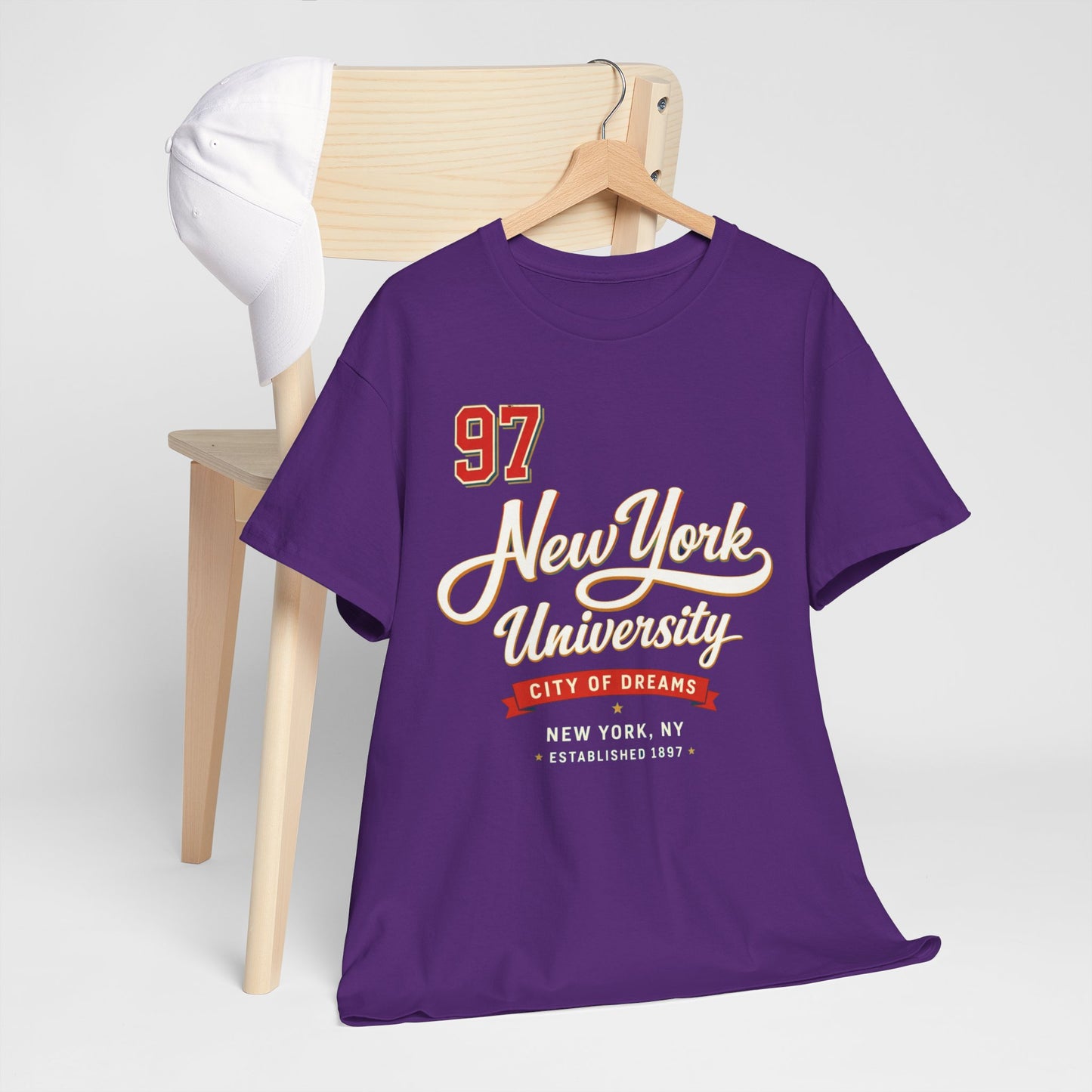 New York University '97 Vintage College Tee