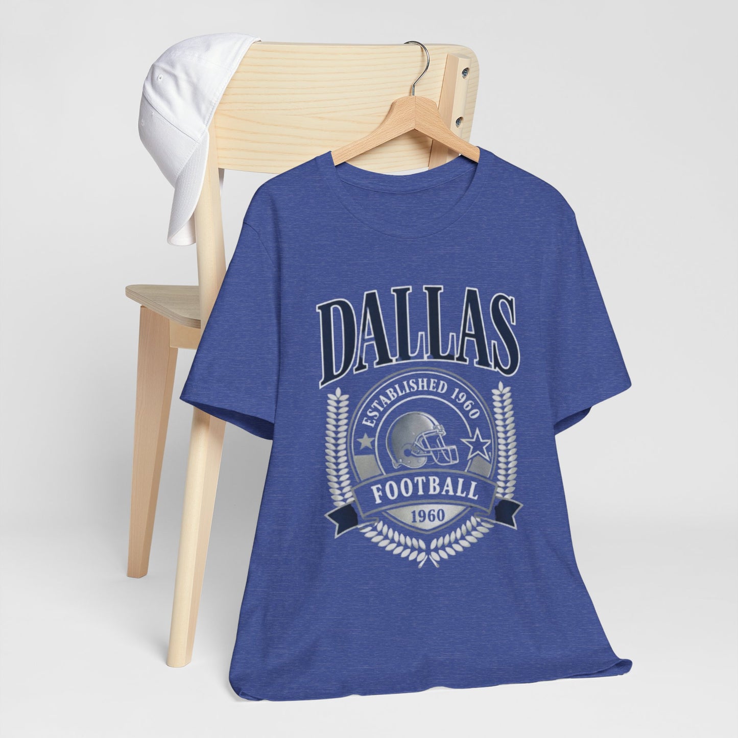 Dallas Football Vintage Helmet Tee — Established 1960 Retro Sports T-Shirt