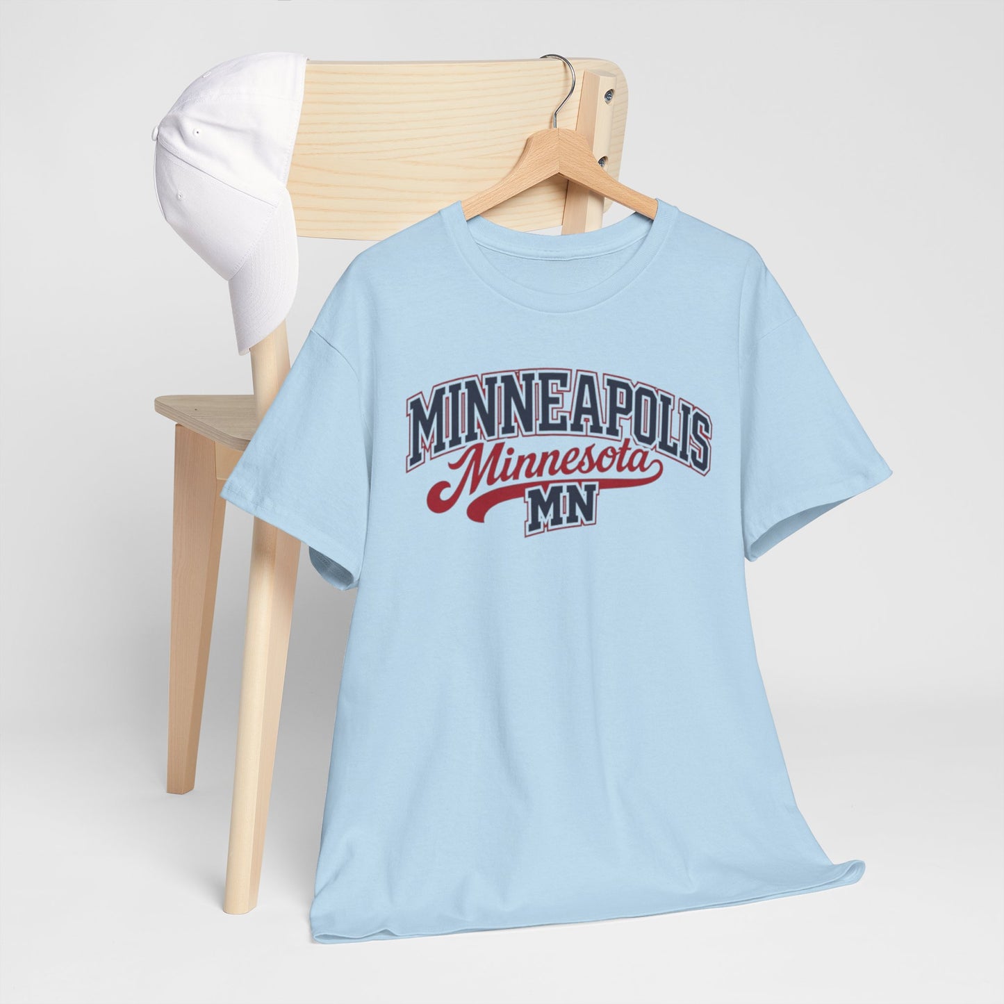 Minneapolis Minnesota MN Vintage Script Tee streetwear t shirt outfit