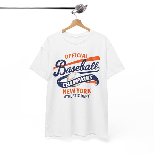 Baseball Champions Tee — Official New York Athletic Dept. Shirt