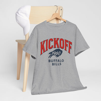 Dark Gray Kickoff 1960 Buffalo Football T-Shirt