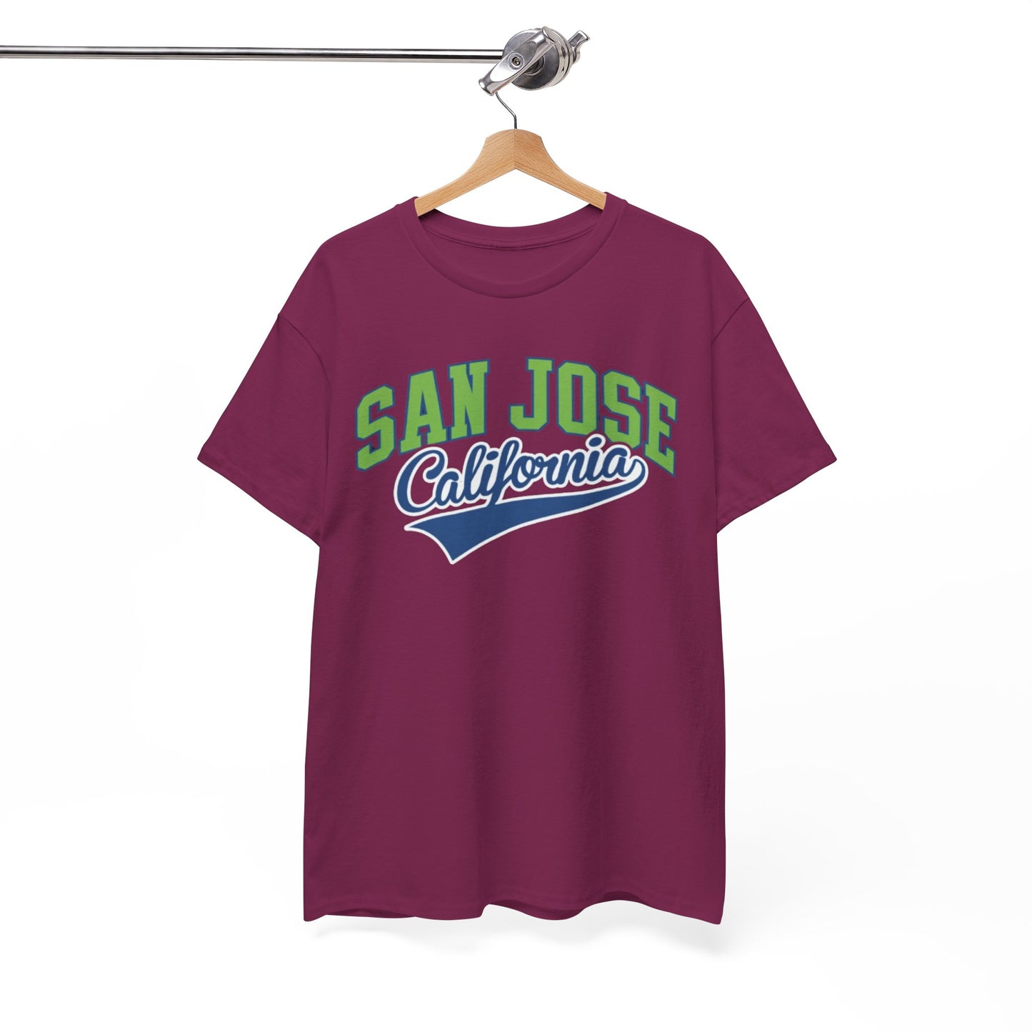 San Jose California T‑Shirt — college style graphic tee Vintage Athletic City Tee