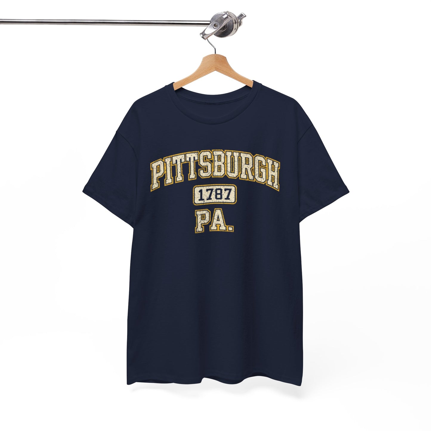 Pittsburgh 1787 PA T‑Shirt Vintage college-style lettering