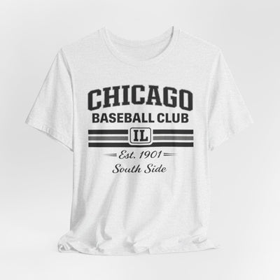 Chicago Baseball Club Tee – "South Side" Est. 1901 – sportswear style, fan gear, image 1.0