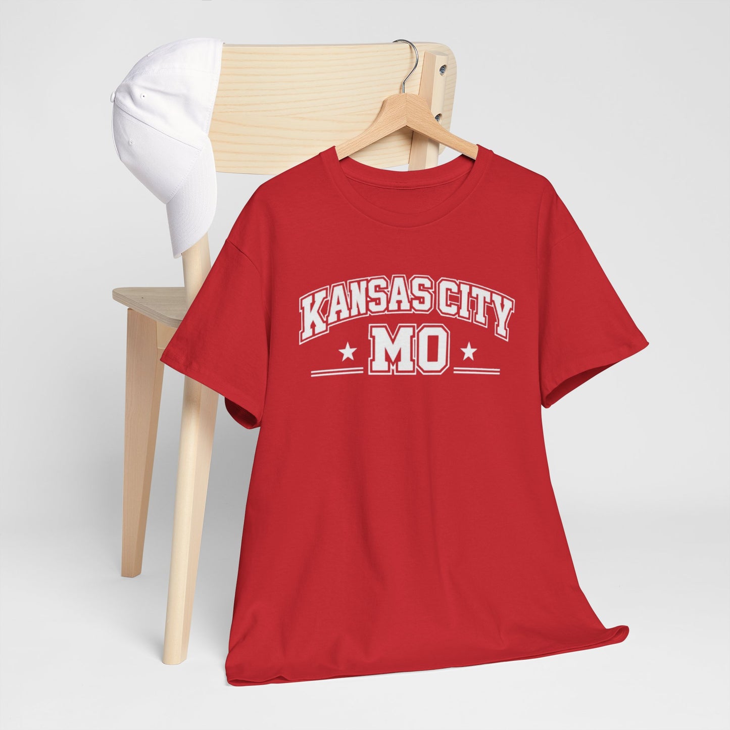 Firebrick Kansas City MO Vintage Athletic T‑Shirt