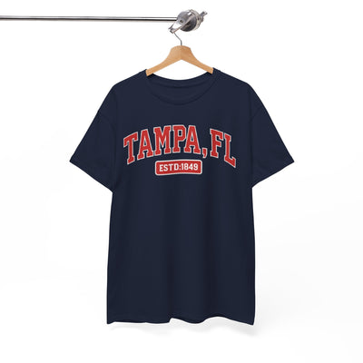 White Smoke Tampa, FL Established 1849 Tee — Vintage City T‑Shirt Florida heritage shirt, Tampa retro tee,
