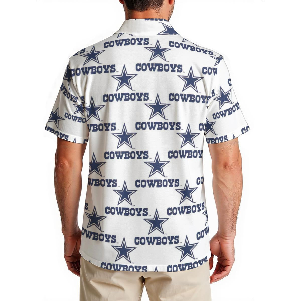 Dallas Cowboys Men's Hawaiian Shirt|150GSM
