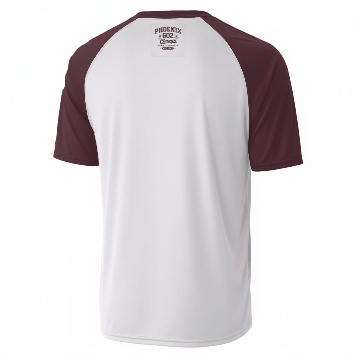 White Smoke Phoenix 602 Champs Varsity Athletic T-Shirt – Streetwear City Sports Style