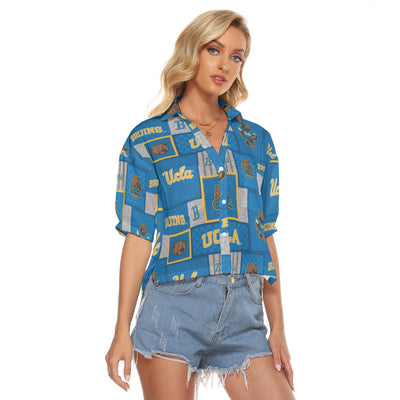 UCLA Bruins Women's V-neck Shirts