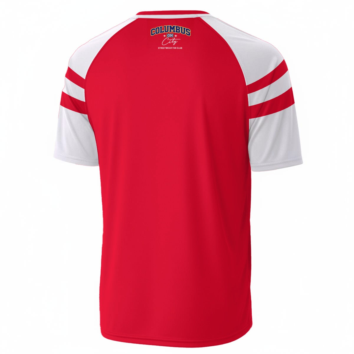 White Smoke Columbus Ohio Shirt Red Raglan T Shirt Vintage Columbus City Graphic Tee
