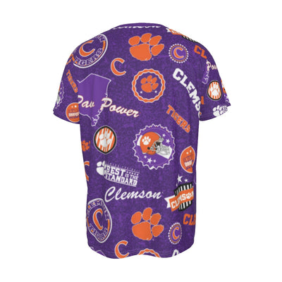Clemson Tigers Short Sleeve T-Shirt - ACC football apparel varsity sportswear product image 2.0