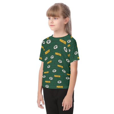 Green Bay Packers Kid's Raglan Sleeve T-shirt