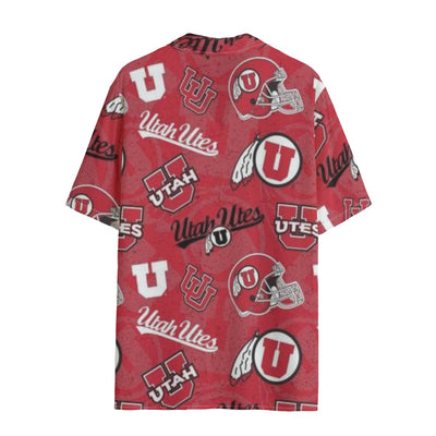 Utah Utes Hawaii Shirt | 120GSM varsity sportswear product image 2.0