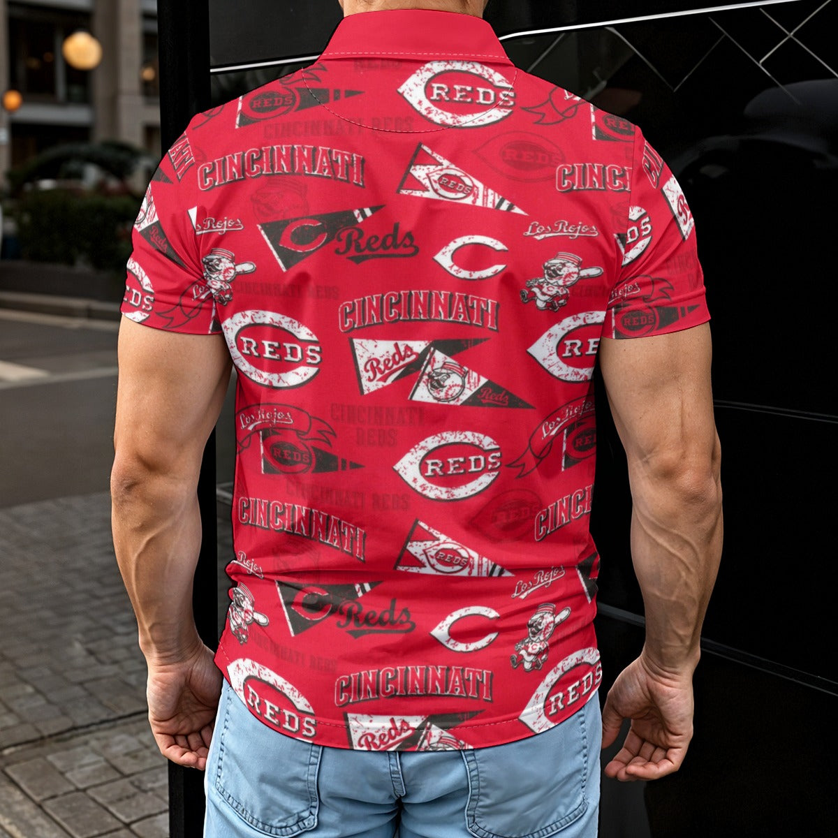 nan cincinnati reds baseball fan apparel game day outfit