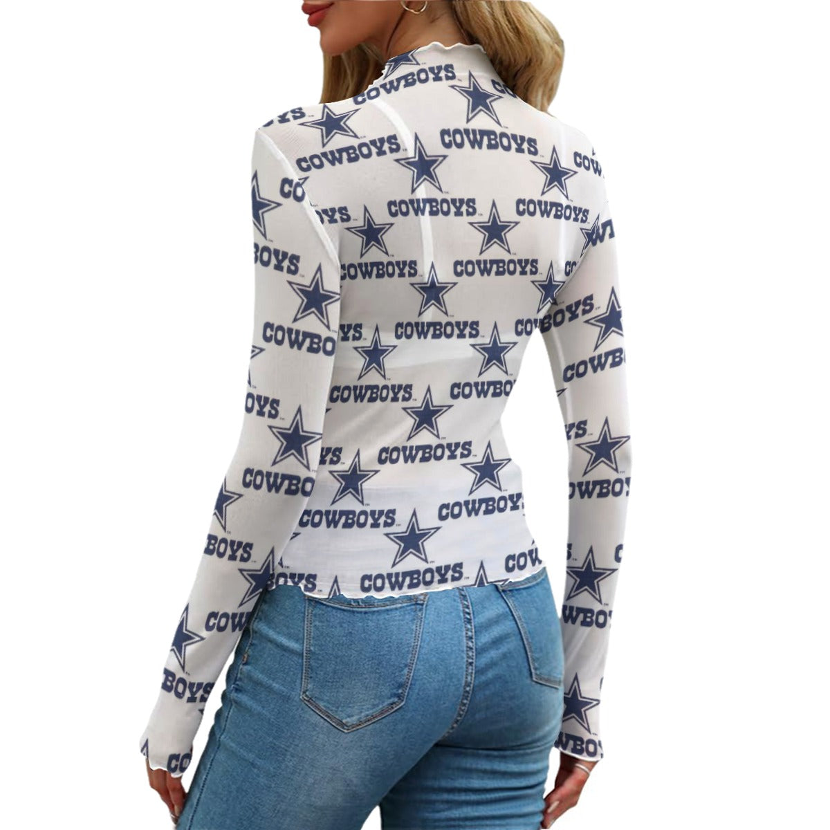Dallas Cowboys Women's Mesh T-shirt