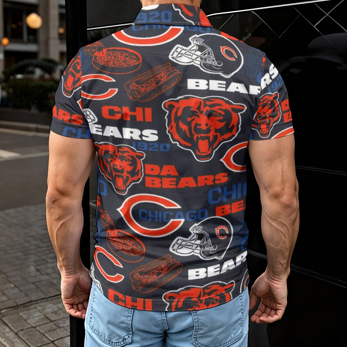 Chicago Bears Men's Polo Shirt