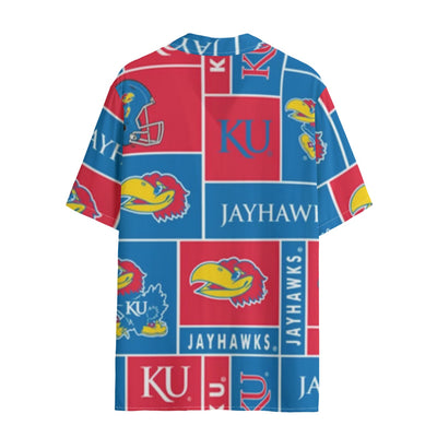Kansas Jayhawks Hawaii Shirt | 120GSM varsity sportswear product image 2.0