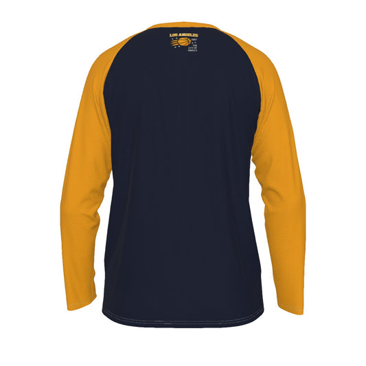 Los Angeles Long Sleeve Raglan Shirt – Vintage Athletic Varsity Streetwear Tee