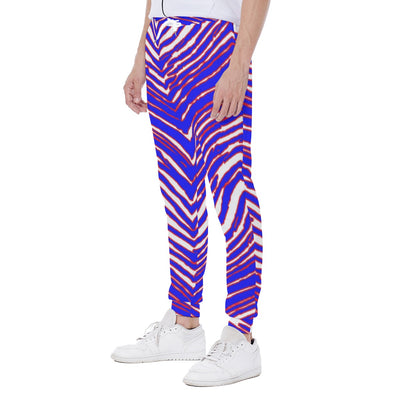 White Smoke Buffalo football Eco-friendly All-Over Print Unisex Pants