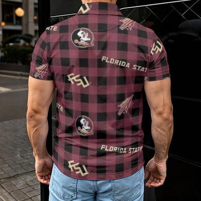 Florida State Seminoles Men's Polo Shirt - ACC football apparel varsity sportswear product image 2.0