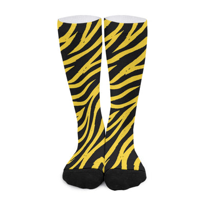 White Smoke Pittsburgh Steelers Zebra Socks