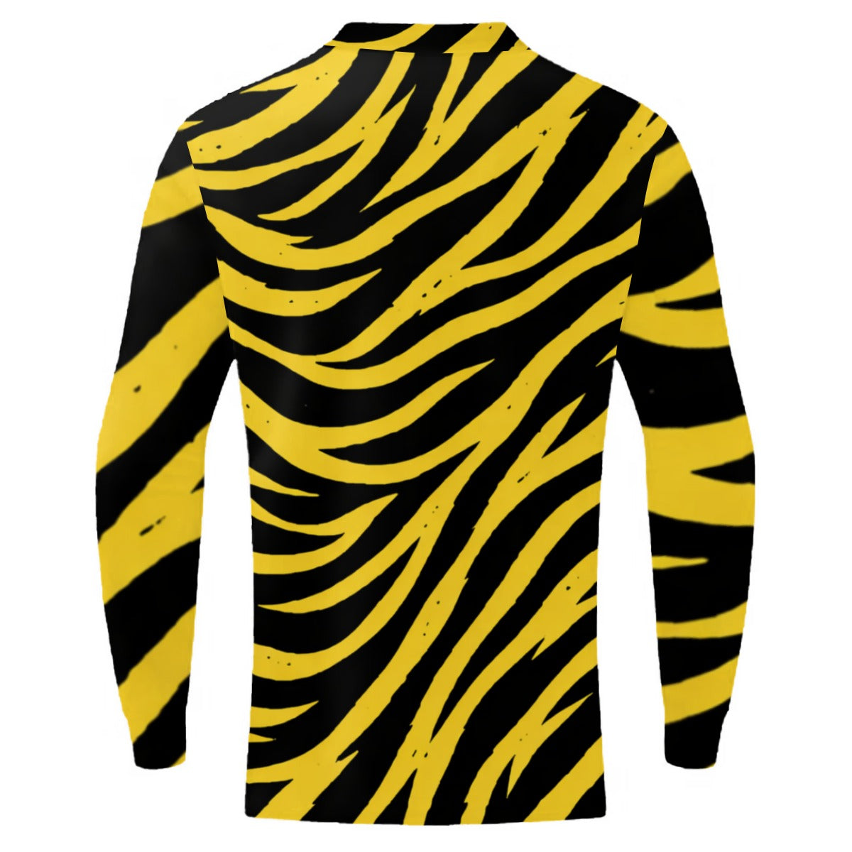 Pittsburgh Football Yellow Black Zebra Men’s Quarter Zip Pullover Sweatshirt