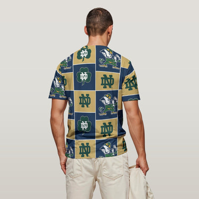 Notre Dame Fighting Irish O-Neck T-Shirt White varsity sports apparel